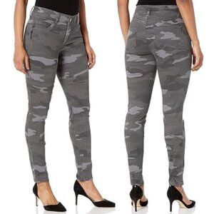 Democracy Camo Ab Solution Skinny Jeans Pants Size 10 Stretch Denim